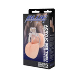 Blue Line Acrylic See Thru Mini Cock Micro Chastity Cage Clear
