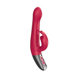 Titanz Rotating Rechargeable Rabbit With Clit Stimulation Pink 5 Inch