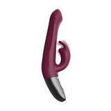 Titanz Rotating Rechargeable Rabbit With Clit Stimulation Purple 5 Inch
