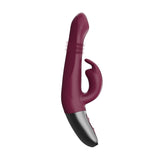 Titanz Rotating Rechargeable Rabbit With Clit Stimulation Purple 5 Inch