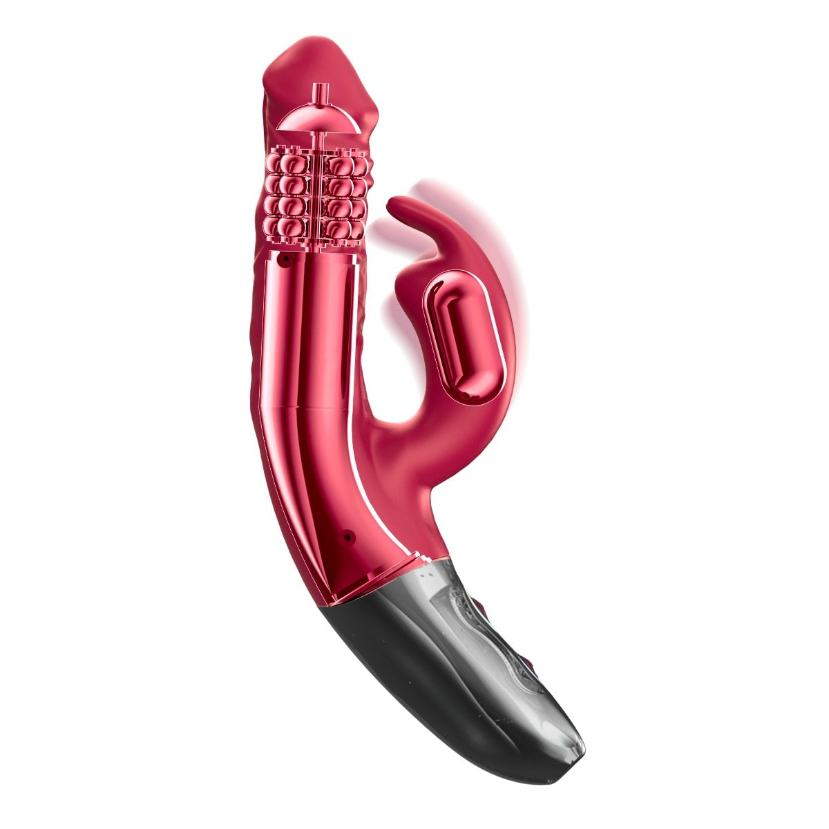 Titanz Rotating Rechargeable Rabbit With Clit Stimulation Pink 3.5 Inch