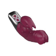 Titanz Rotating Rechargeable Rabbit With Clit Stimulation Purple 3.5 Inch