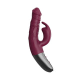 Titanz Rotating Rechargeable Rabbit With Clit Stimulation Purple 3.5 Inch