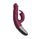 Titanz Rotating Rechargeable Rabbit With Clit Stimulation Purple 3.5 Inch