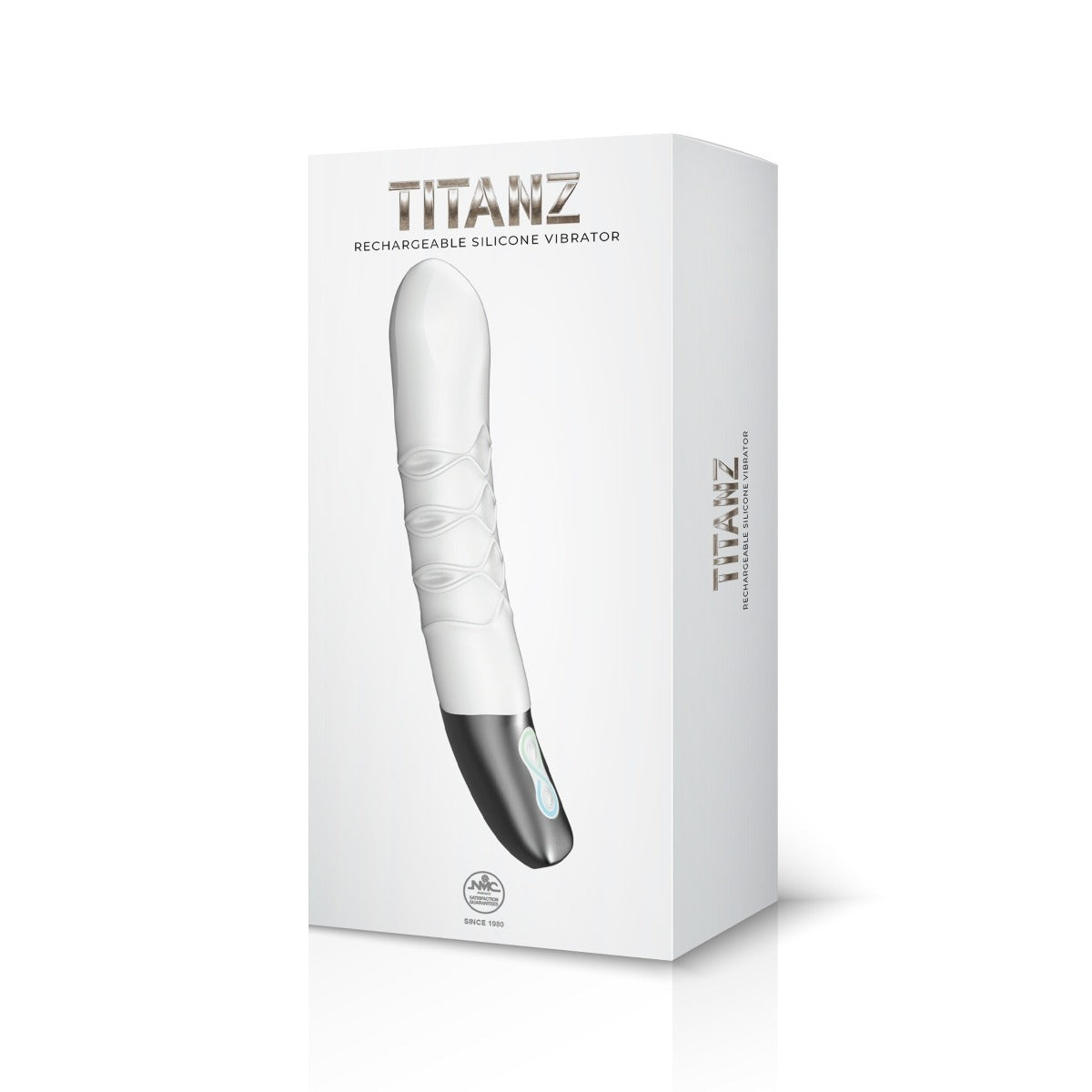 Titanz Thrusting Rechargeable Vibrator White