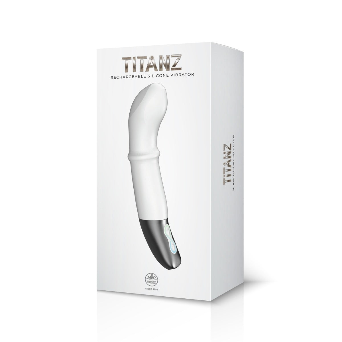 Titanz Licking Motion Rechargeable Vibrator White
