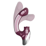 Titanz G Spot and Clitirous Tickler Rechargeable Vibrator Purple