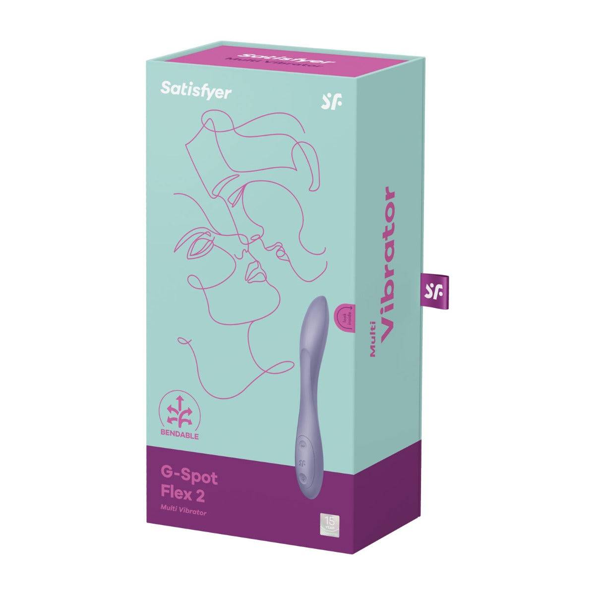 Satisfyer G-Spot Flex 2 Multi Vibrator Lilac