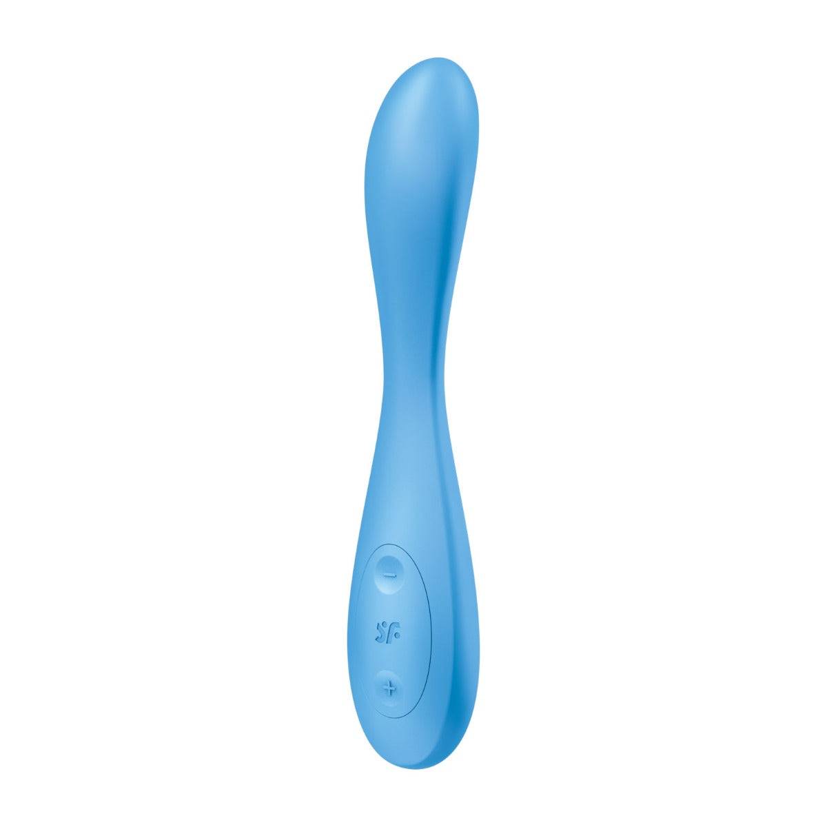 Front View Product - Satisfyer G-Spot Flex 4 Plus Multi Vibrator App Connect Blue