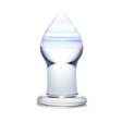 Glas Amethyst Rain Butt Plug Purple 3.25 Inch - Simply Pleasure