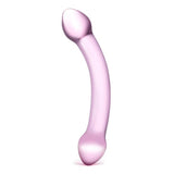 Glas Double Trouble Dildo Purple 7.25 Inch - Simply Pleasure