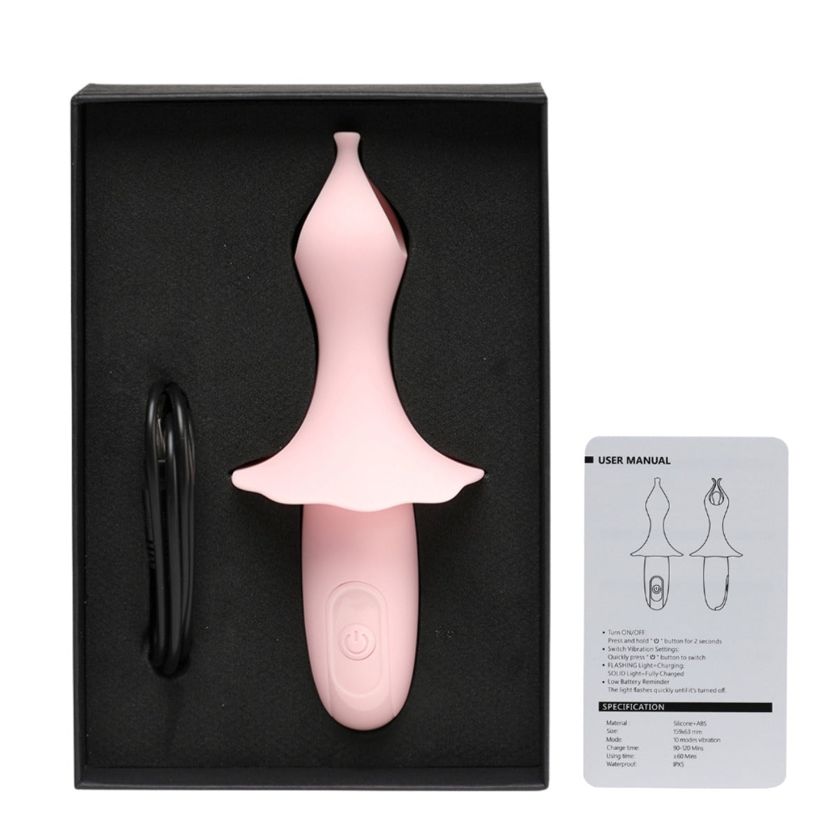 INTY Toys Tulip Vibrator Pink
