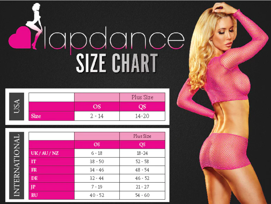 Lapdance Leopard Lace Mini Dress Hot Pink