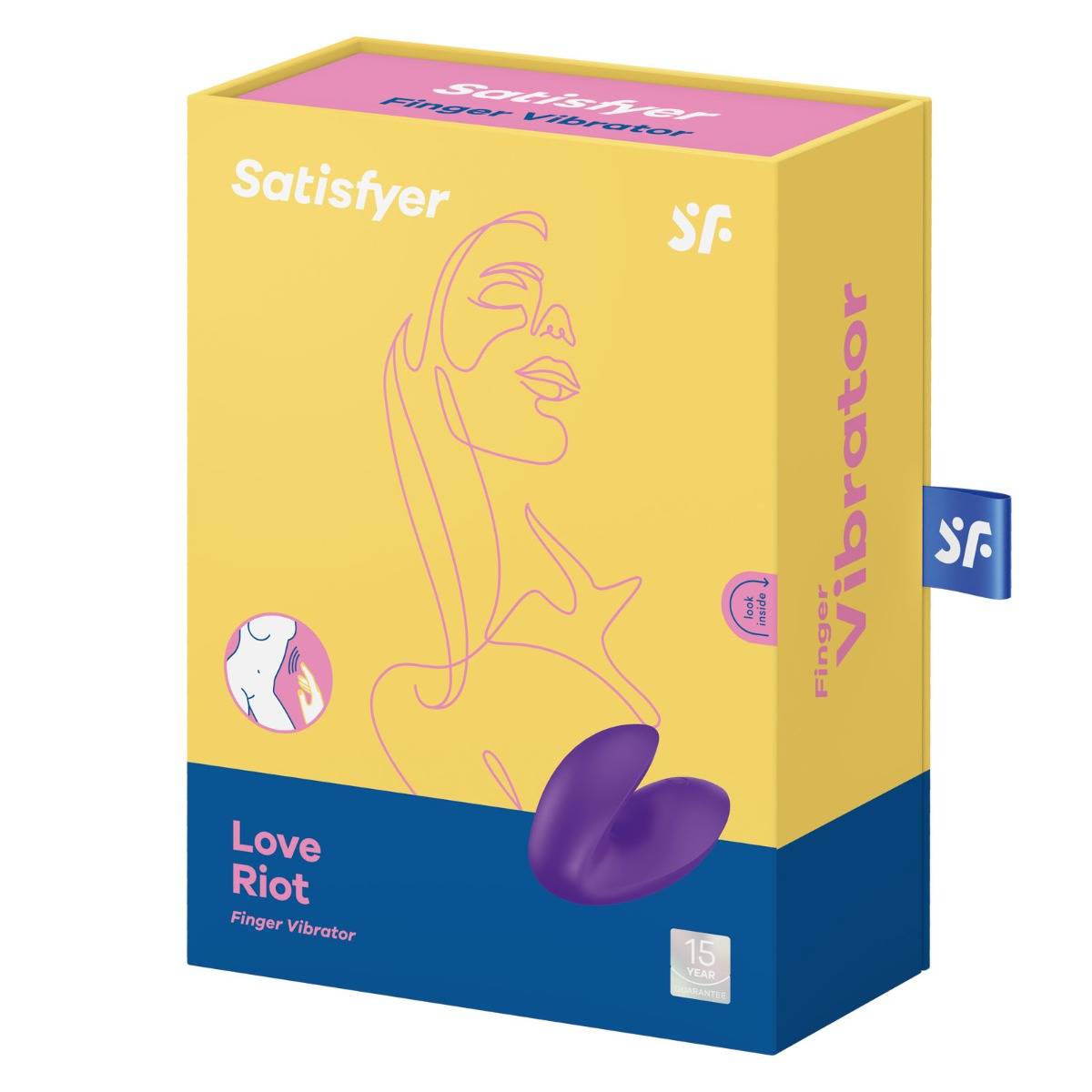 Satisfyer Love Riot Finger Vibrator Purple