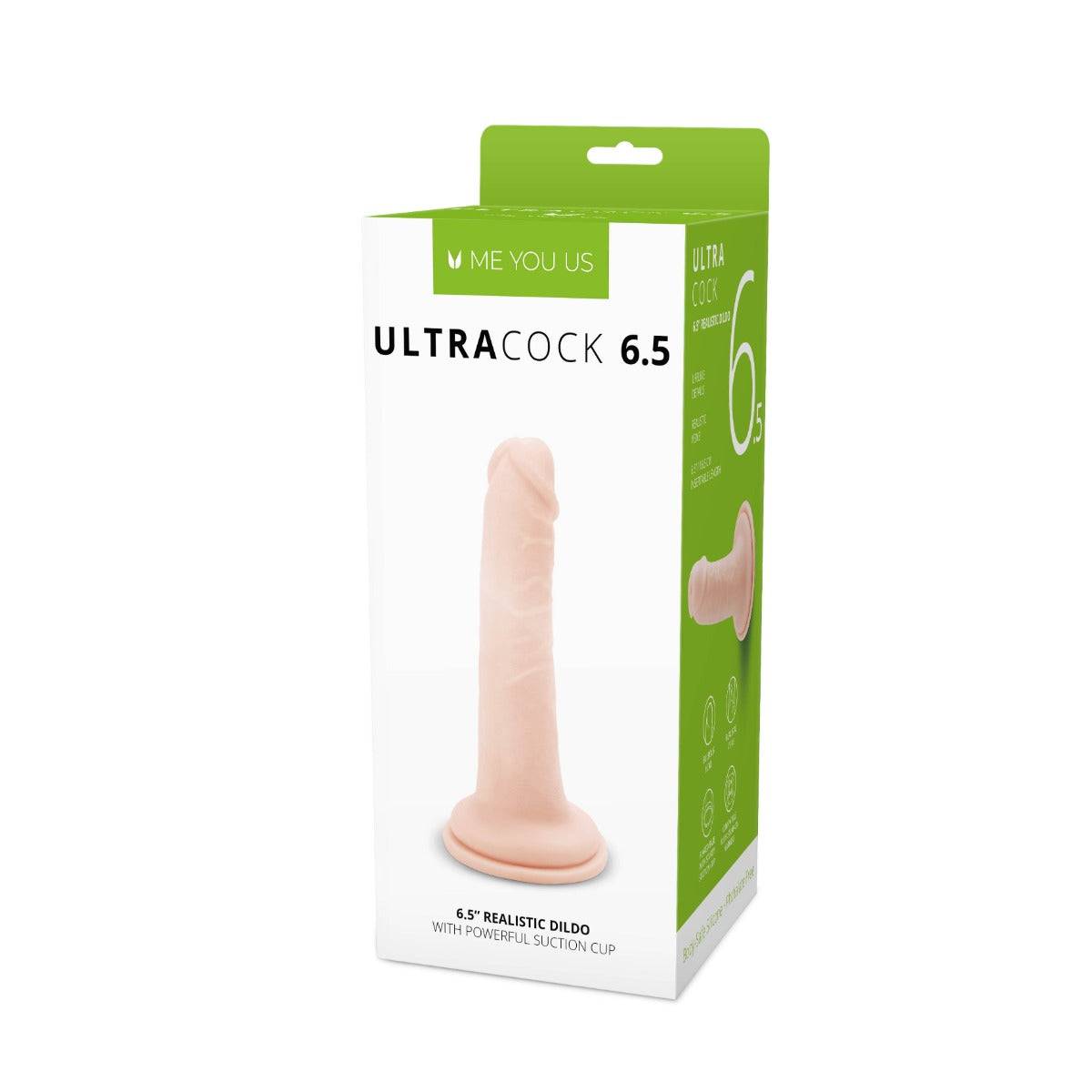 Me You Us Ultra Cock Realistic Dildo 6.5 Inch - Simply Pleasure