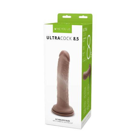 Me You Us Ultra Cock Caramel Realistic Dildo 8.5 Inch - Simply Pleasure