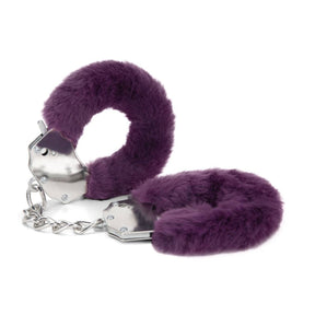 Me You Us Furry Handcuffs Purple - Simply Pleasure