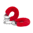 Me You Us Furry Handcuffs Red - Simply Pleasure