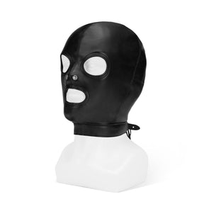 Me You Us Black Hood With Eyes Nose Mouth - Simply Pleasure