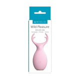 Front View Packaging - Me You Us Wild Pleasure Antlers Vibrator Pink - Simply Pleasure