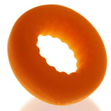 Oxballs Axis Rib Griphold Cock Ring Orange Ice - Simply Pleasure