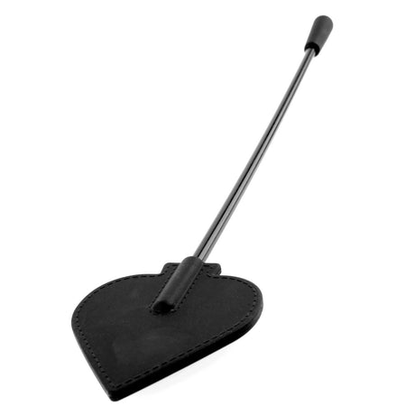 Fetish Fantasy Series Silicone Spade Whip Black