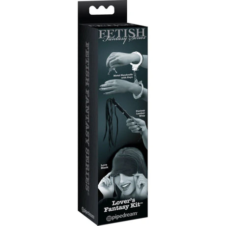 Fetish Fantasy Series Limited Edition Lover's Fantasy Kit Black Silver