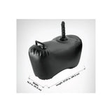 Fetish Fantasy Series Body Dock Inflatable Love Seat Black