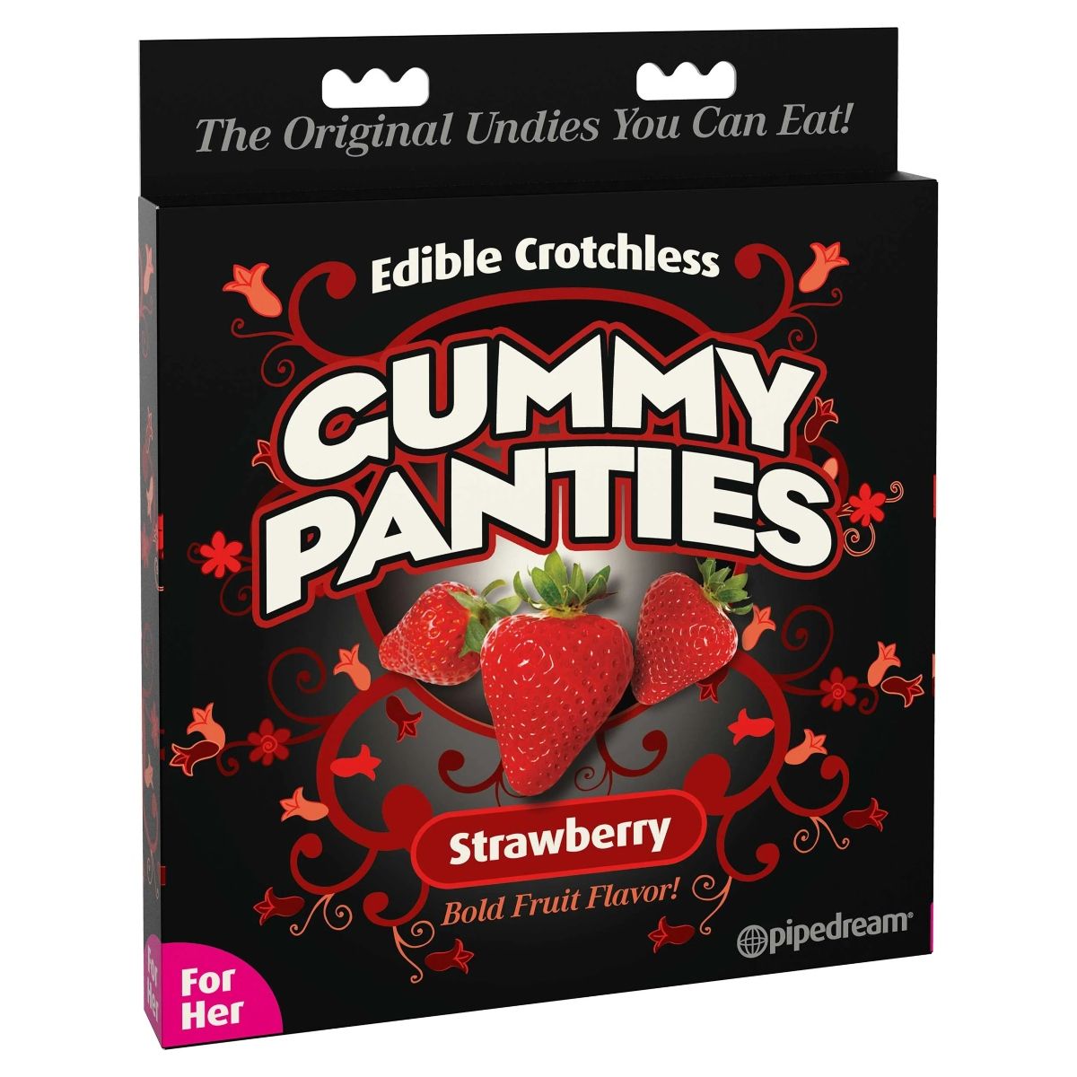 Bachelorette Party Favours Edible Crotchless Gummy Panties Strawberry