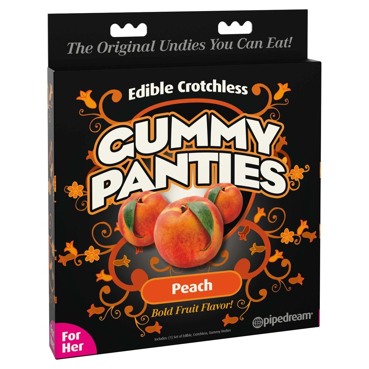 Bachelorette Party Favours Edible Crotchless Gummy Panties Peach