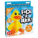 Bachelorette Party Favours F*ck A Duck Inflatable Bath Toy Yellow Orange