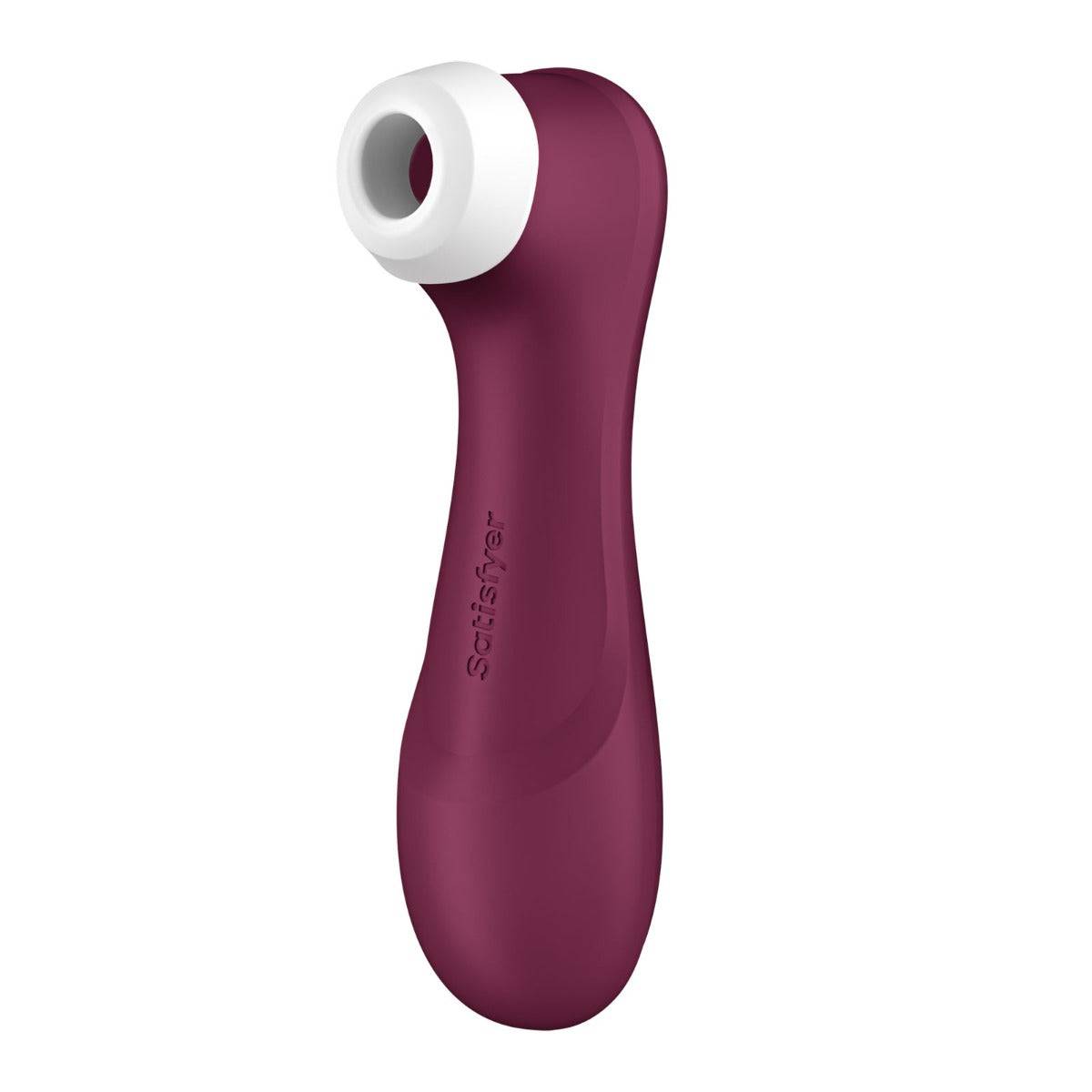 Satisfyer Pro 2 Generation 3 Liquid Air Technology Double Air Pulse Vibrator Wine Red