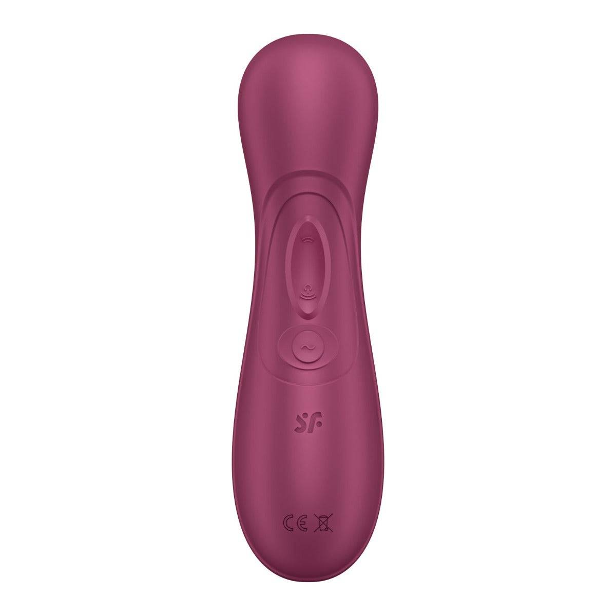 Satisfyer Pro 2 Generation 3 Liquid Air Technology Double Air Pulse Vibrator Wine Red