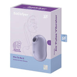 Satisfyer Pro To Go 2 Double Air Pulse Vibrator Violet