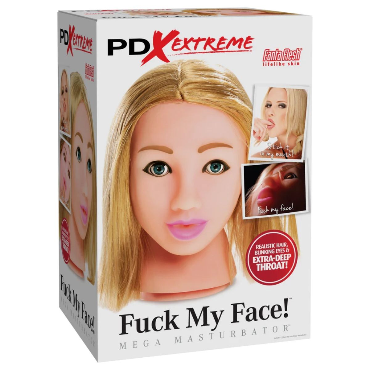 PDX Extreme Fuck My Face Mega Masturbator Blonde