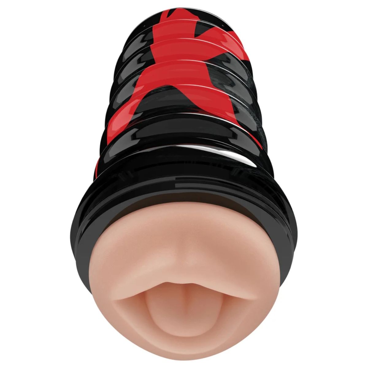 PDX Elite Air Tight Oral Stroker Pink Black