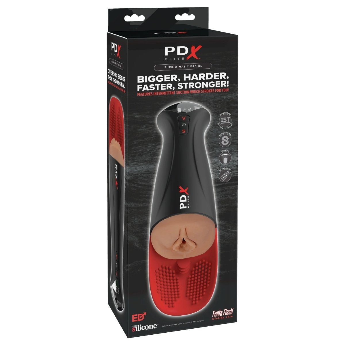 PDX Elite Fuck-O-Matic Pro XL Pussy Masturbator Brown