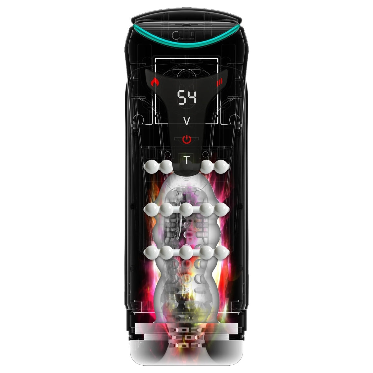 PDX Elite Moto-Bator Pro Masturbator Black