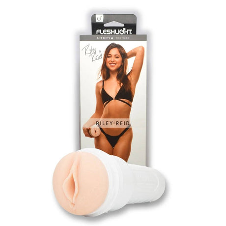 Fleshlight Riley Reid Utopia Texture Masturbator - Simply Pleasure