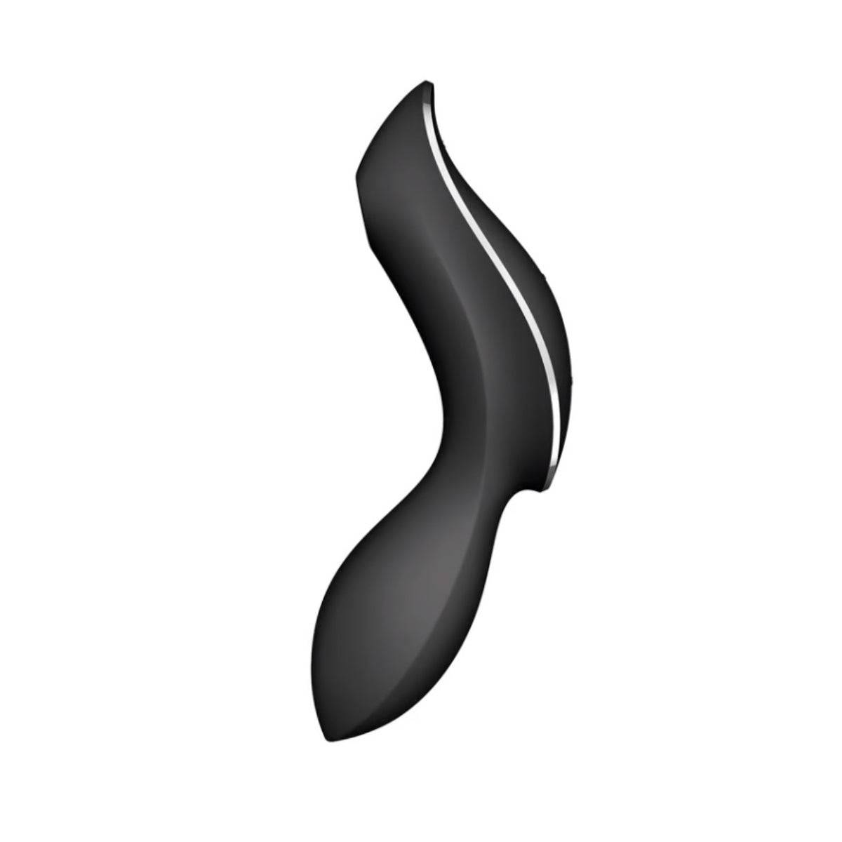 Satisfyer Curvy Trinity 2 Air Pulse Vibrator Black