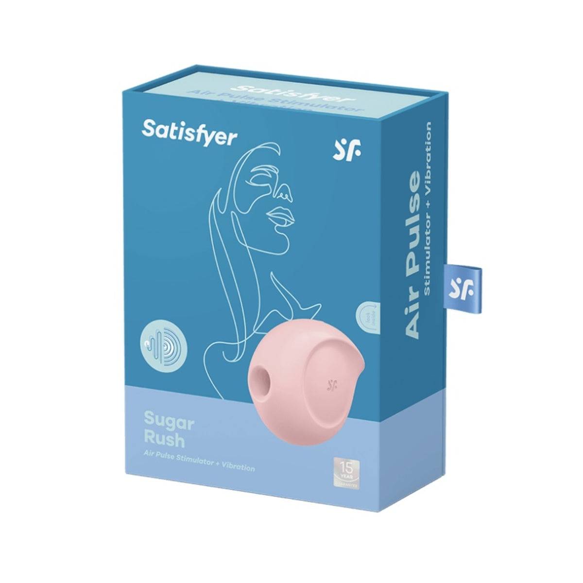 Satisfyer Sugar Rush Air Pulse Stimulator Rose